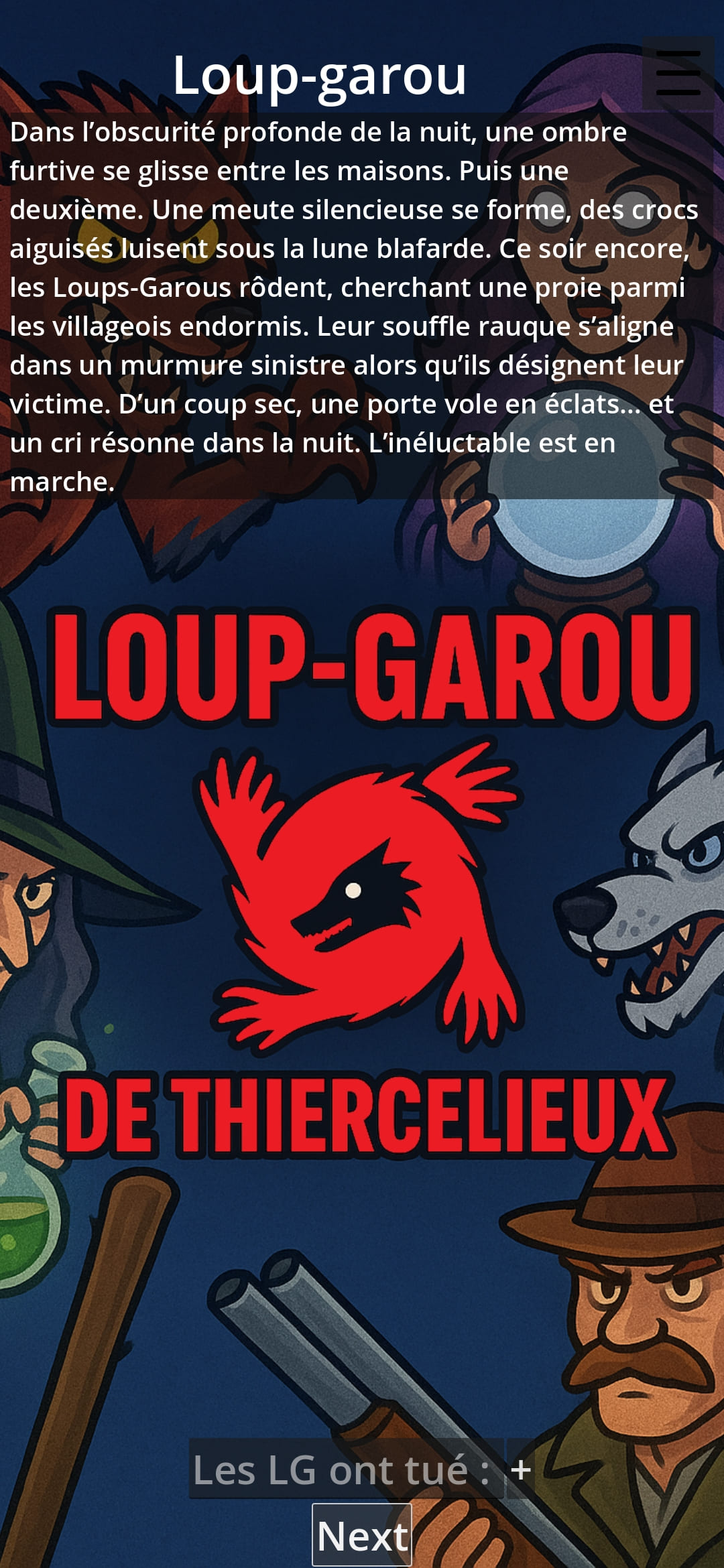 Phase de nuit